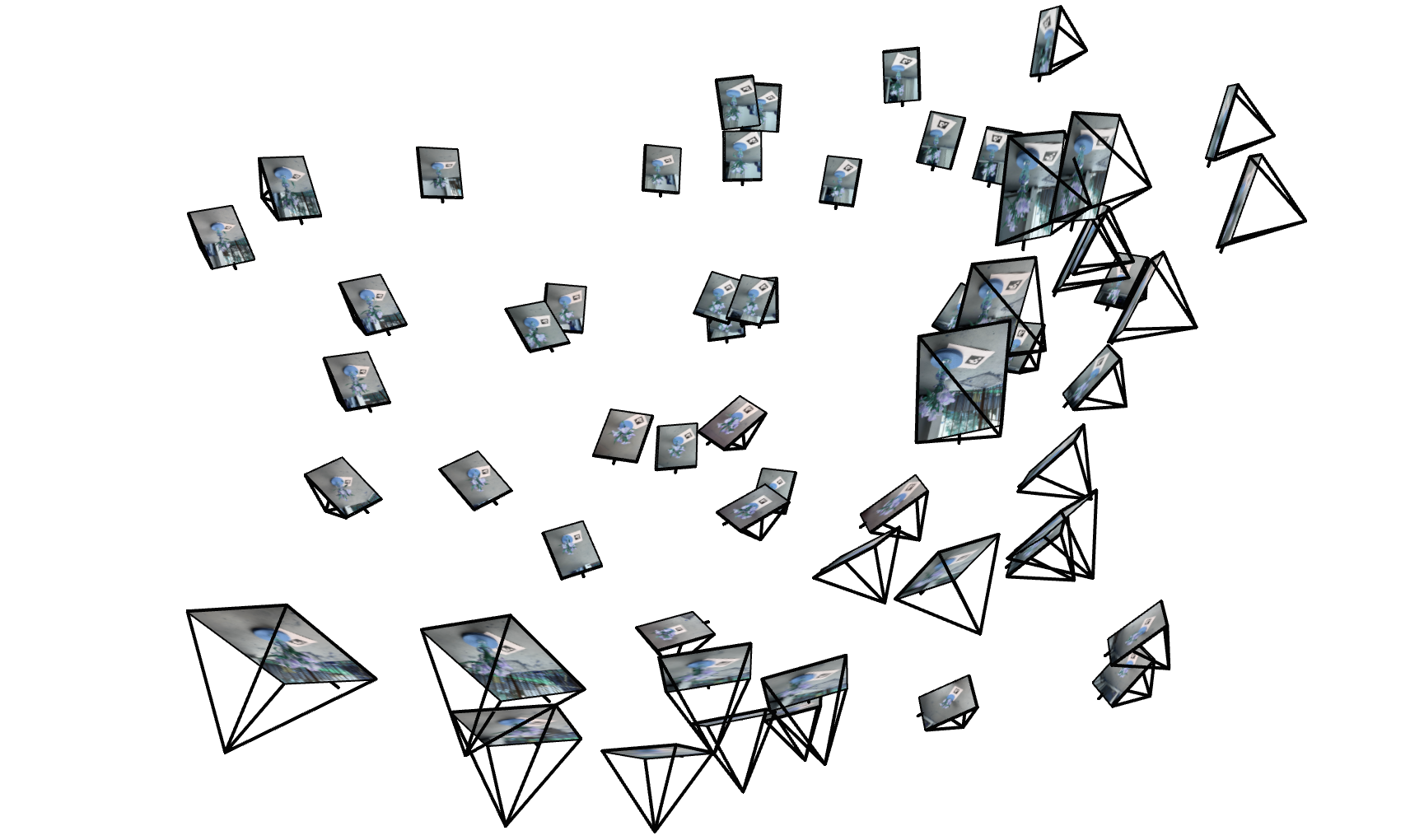 Camera Frustum Visualization 2