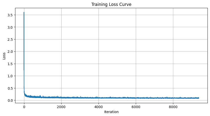 No decay training loss